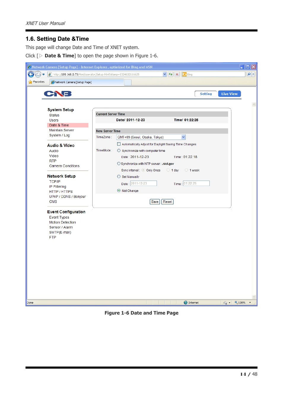 CNB IVP5035VR User Manual | Page 14 / 48