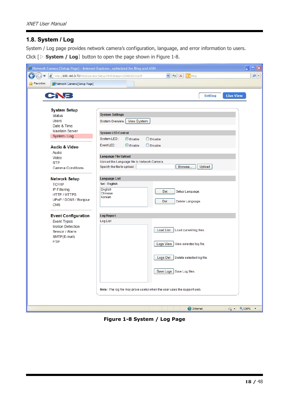 CNB IVP5035VR User Manual | Page 18 / 48