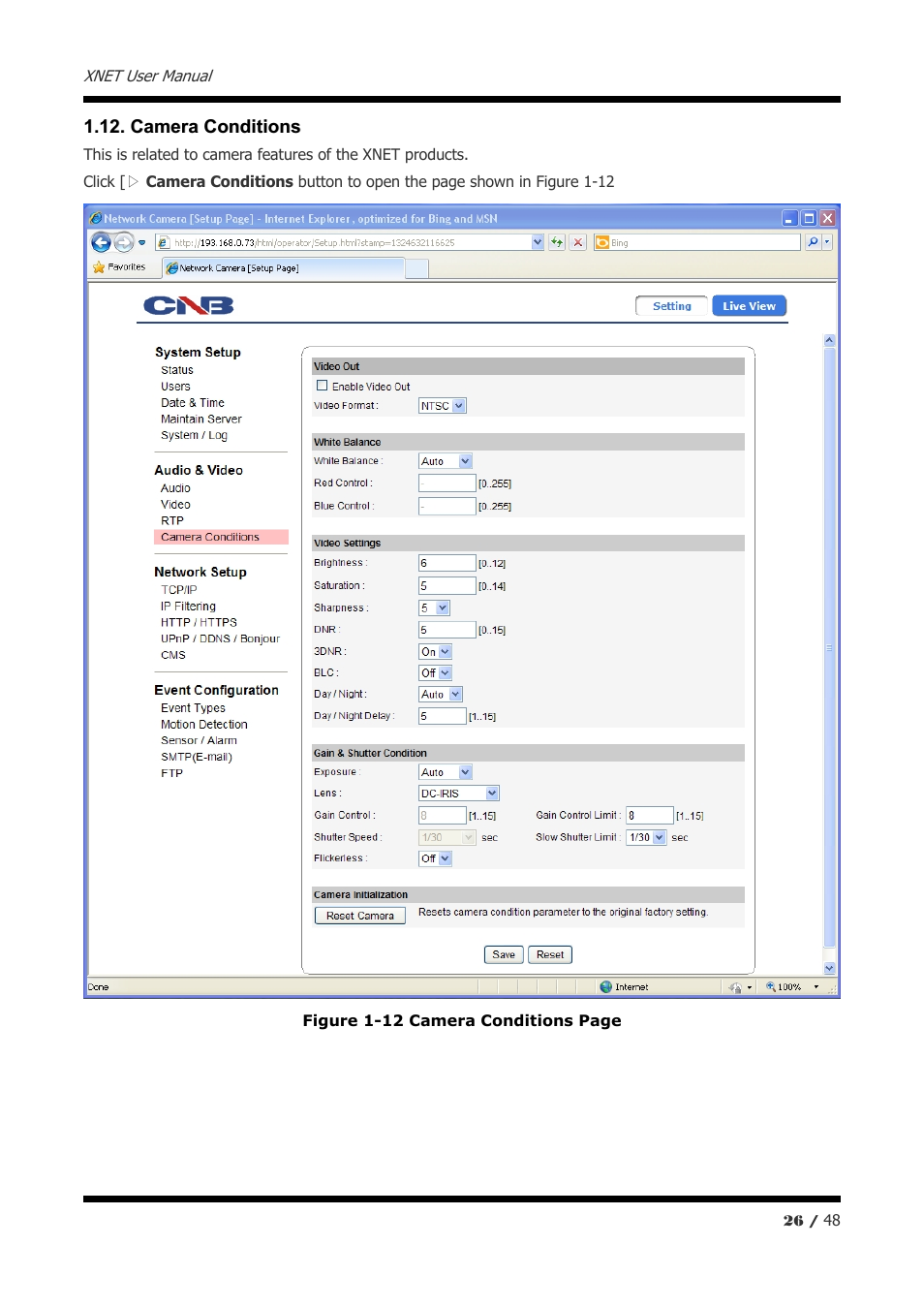 CNB IVP5035VR User Manual | Page 26 / 48