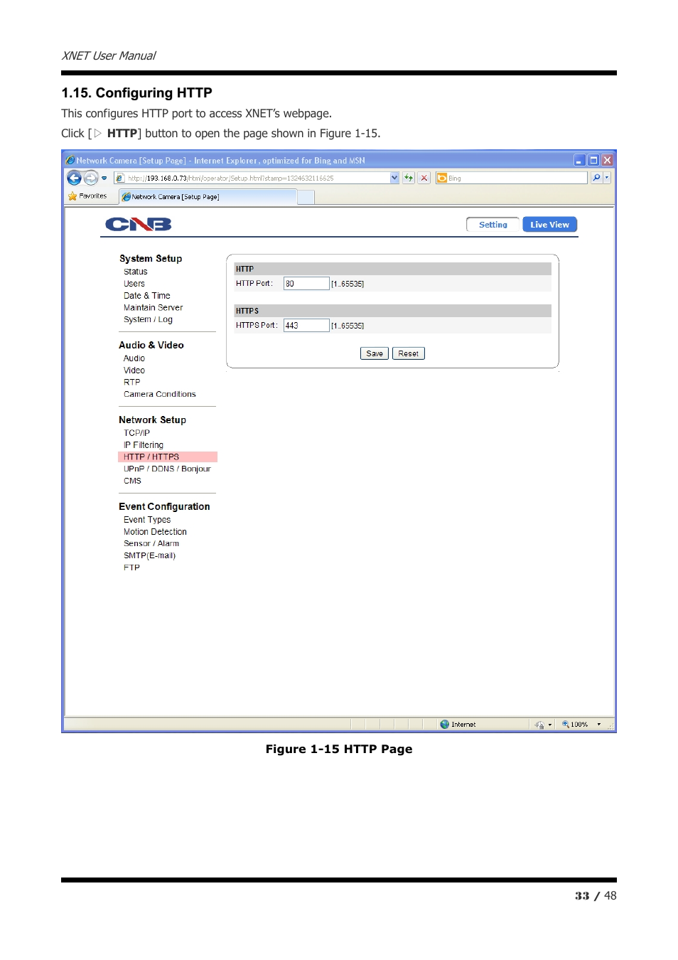 CNB IVP5035VR User Manual | Page 33 / 48