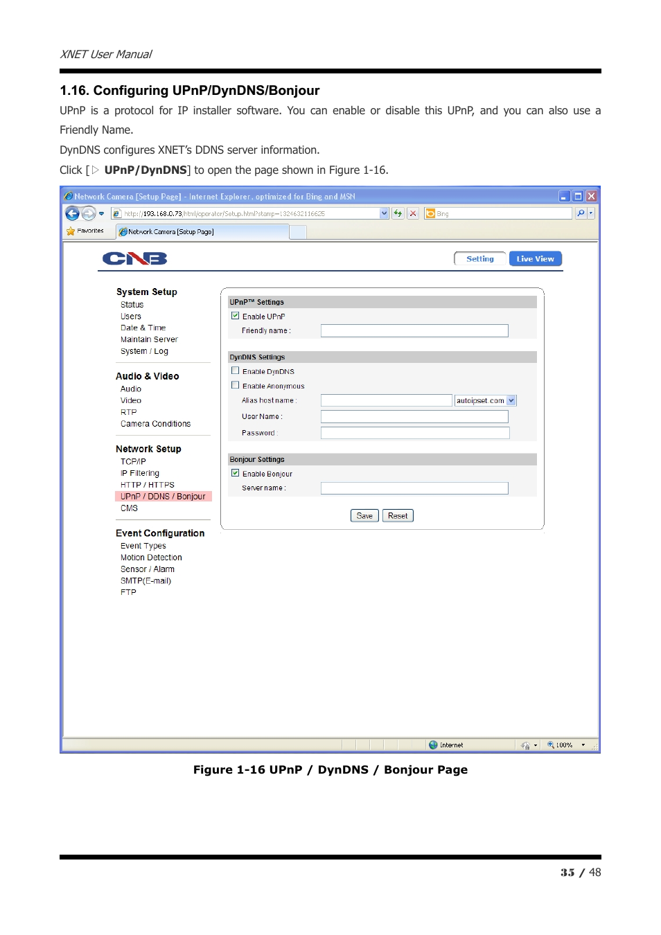 CNB IVP5035VR User Manual | Page 35 / 48