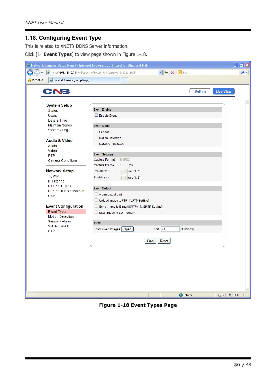 CNB IVP5035VR User Manual | Page 39 / 48