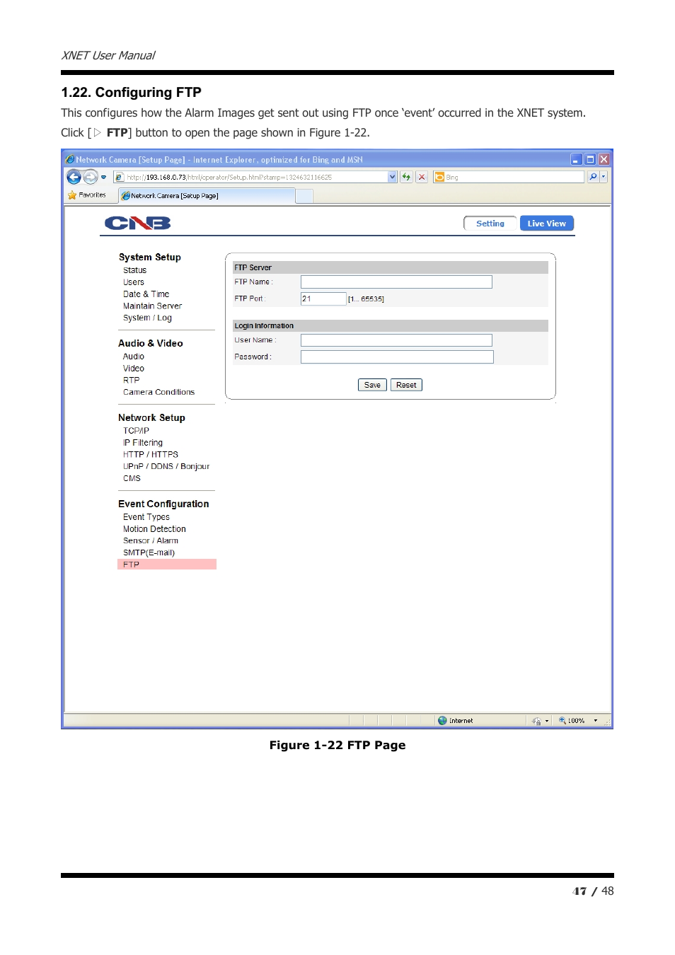 CNB IVP5035VR User Manual | Page 47 / 48