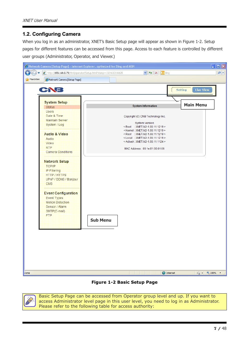 CNB IVP5035VR User Manual | Page 7 / 48