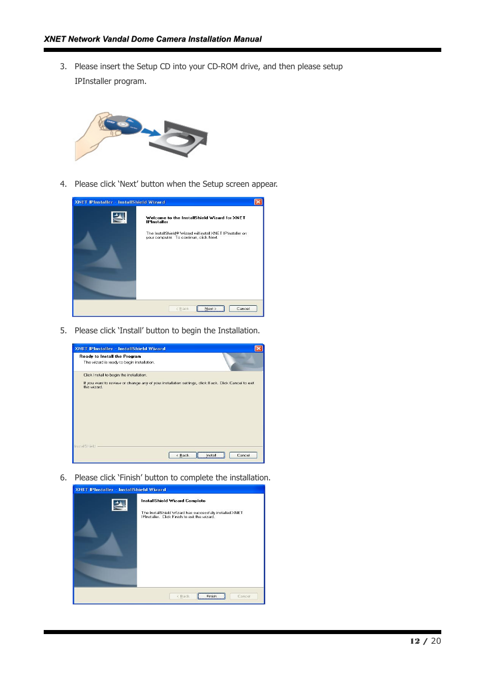 CNB IVP5035VR User Manual | Page 12 / 20