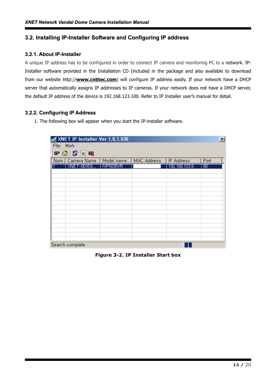 CNB IVP5035VR User Manual | Page 15 / 20