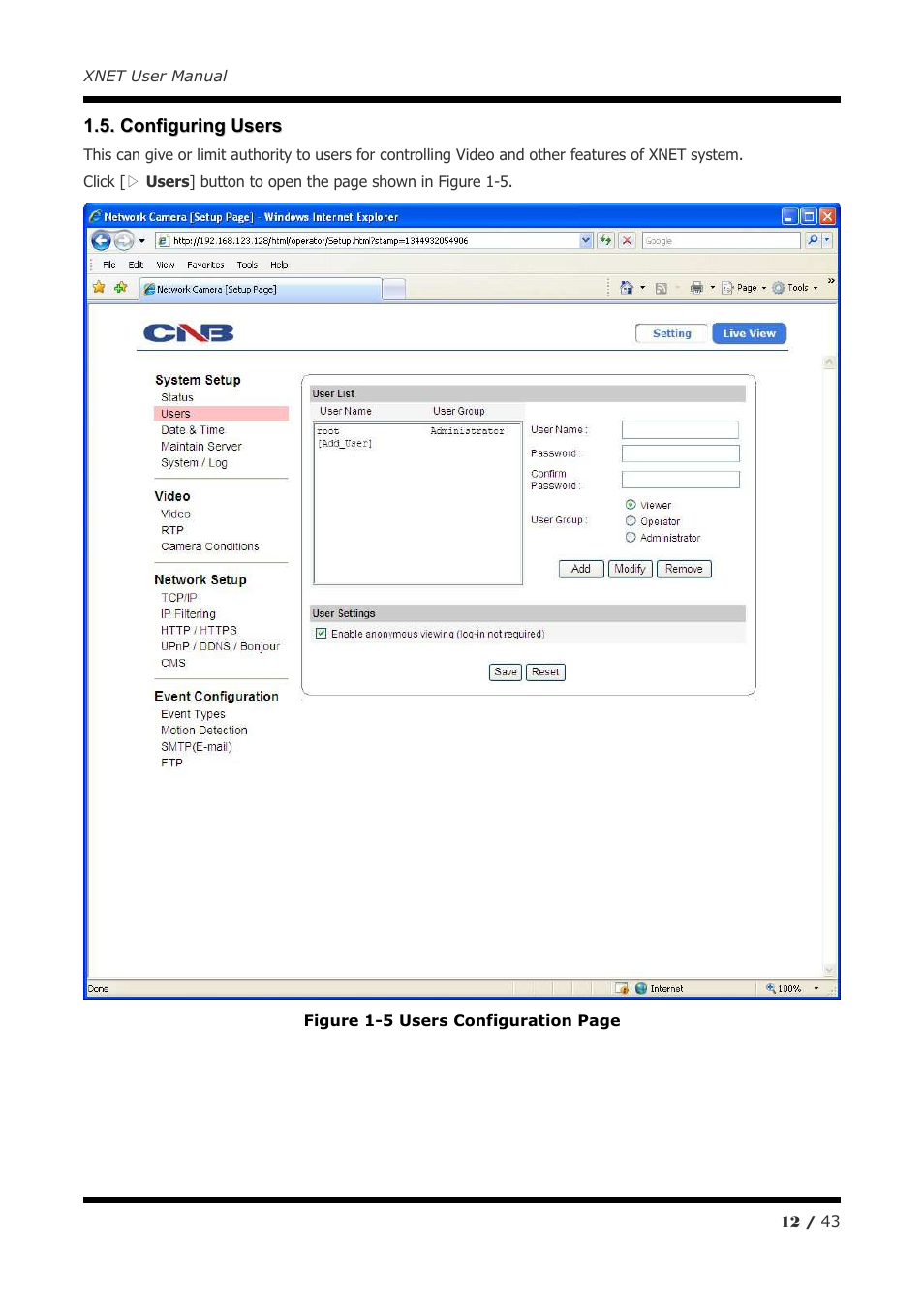 CNB ITE1050 User Manual | Page 12 / 43