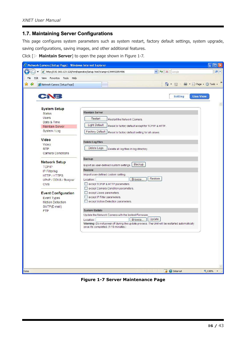 CNB ITE1050 User Manual | Page 16 / 43