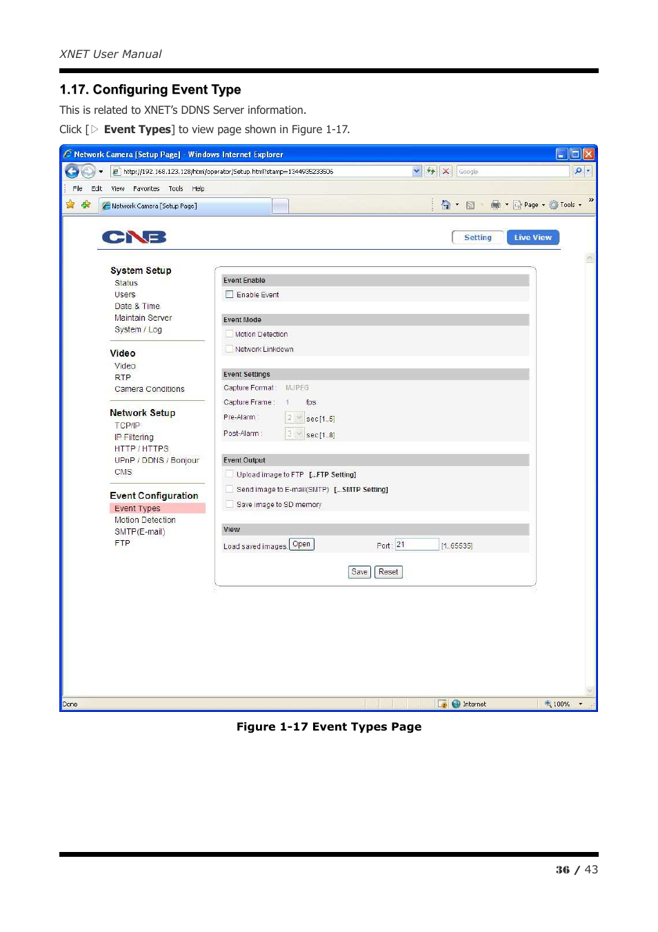 CNB ITE1050 User Manual | Page 36 / 43