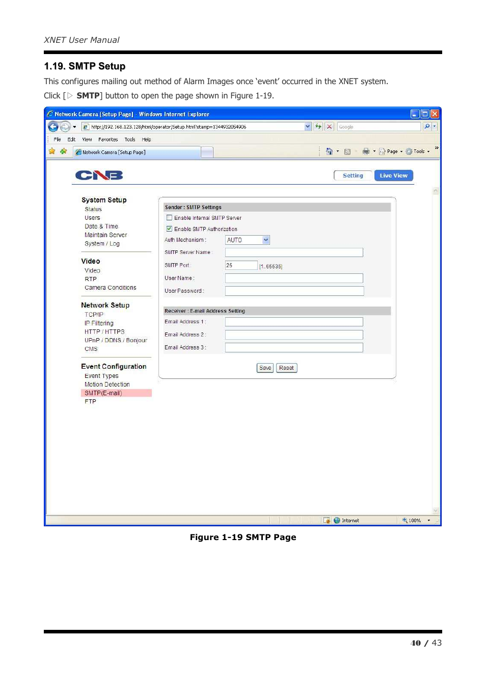 CNB ITE1050 User Manual | Page 40 / 43