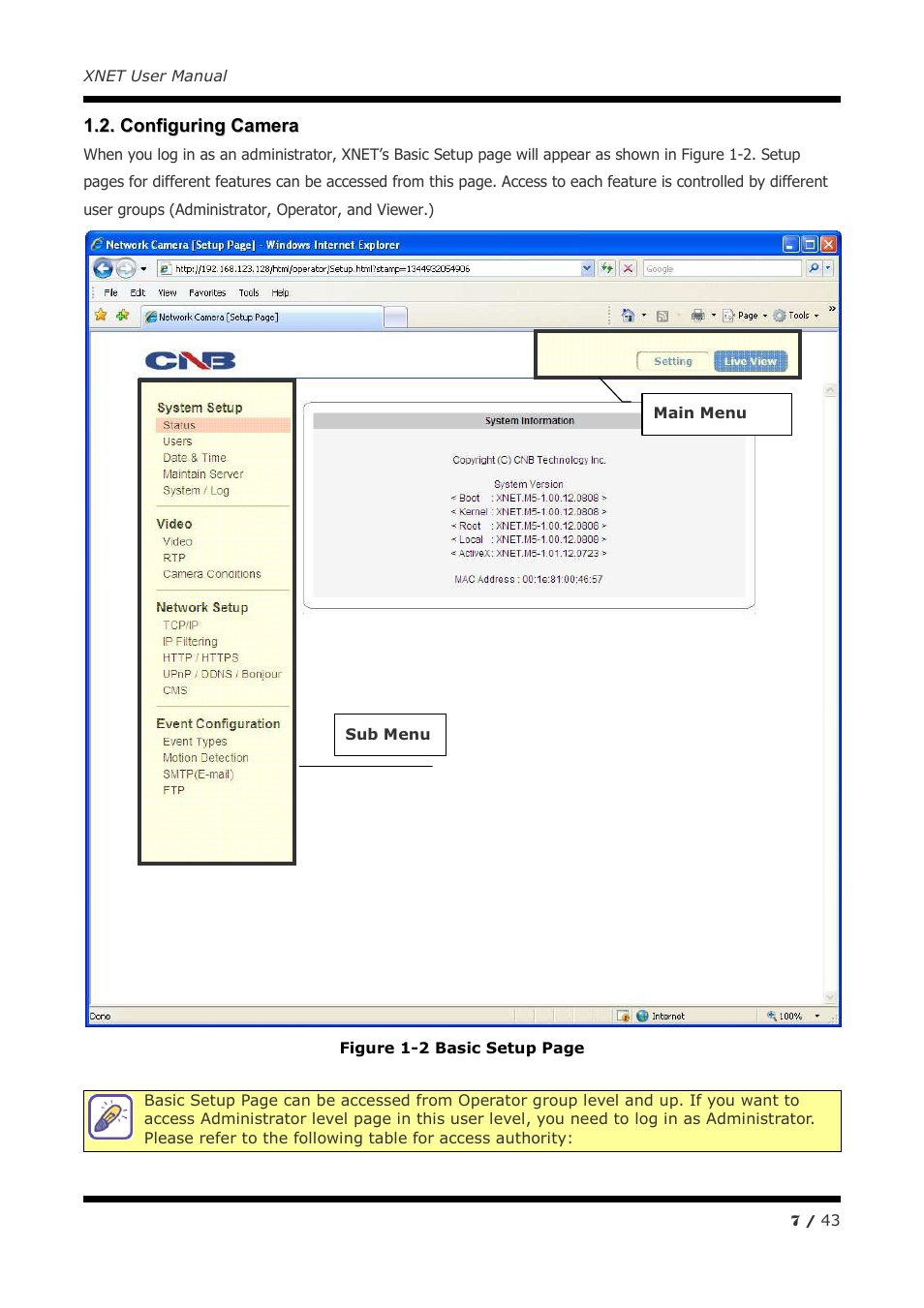 CNB ITE1050 User Manual | Page 7 / 43