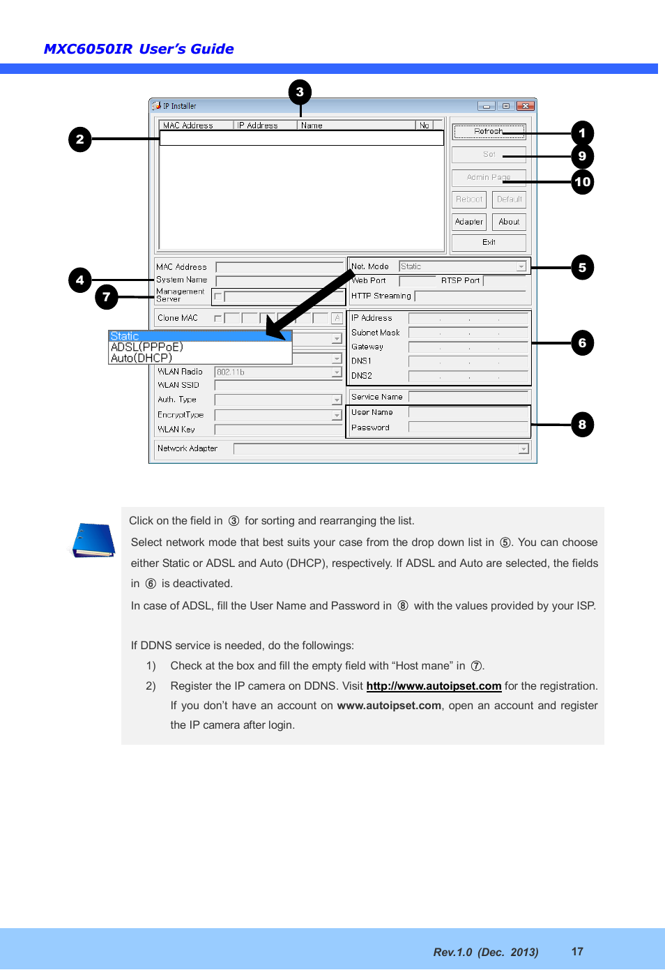 CNB MXC6050IR User Manual | Page 17 / 26