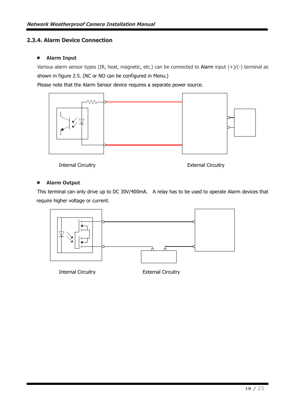 Sensor device | CNB NXE3055MR User Manual | Page 10 / 23