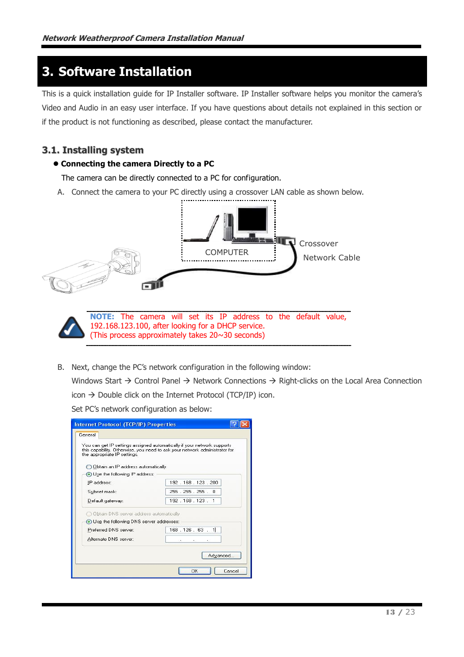 Software installation | CNB NXE3055MR User Manual | Page 13 / 23