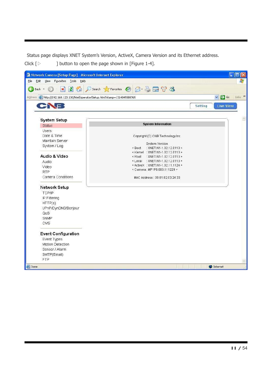 CNB NXE3055VR User Manual | Page 11 / 54