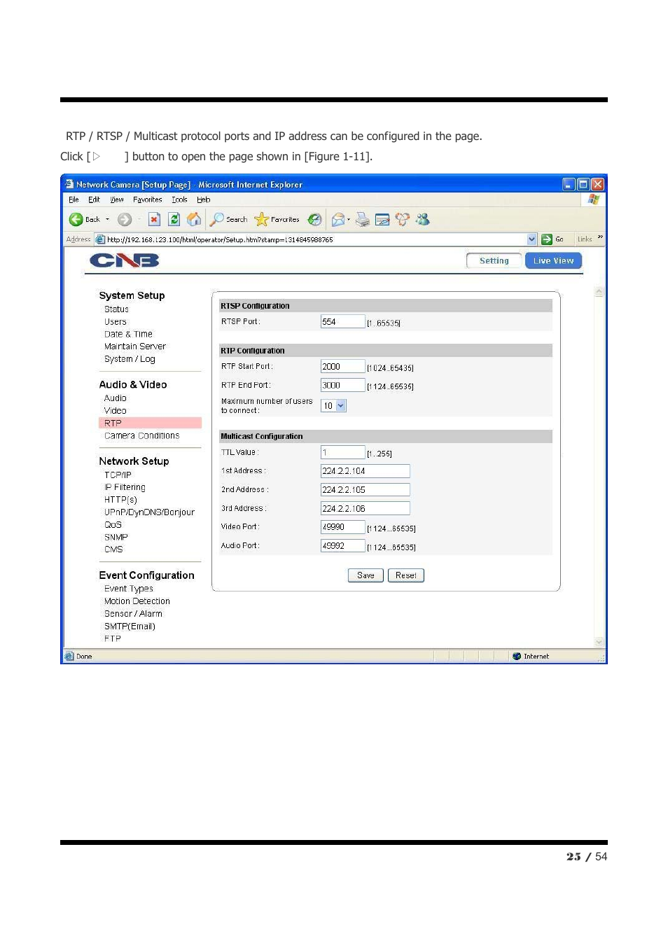 CNB NXE3055VR User Manual | Page 25 / 54