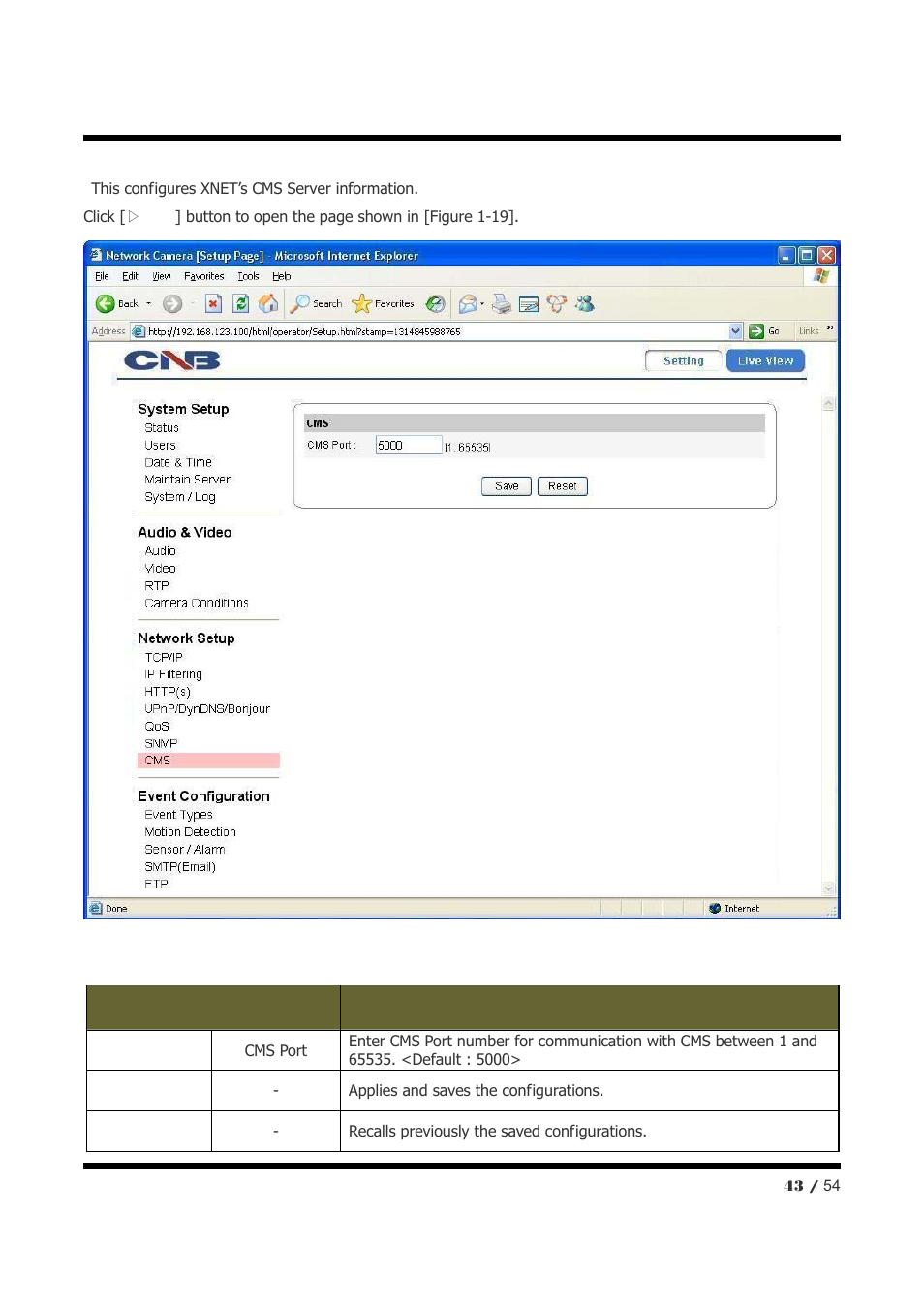 CNB NXE3055VR User Manual | Page 43 / 54