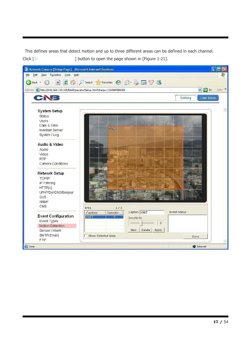 CNB NXE3055VR User Manual | Page 47 / 54