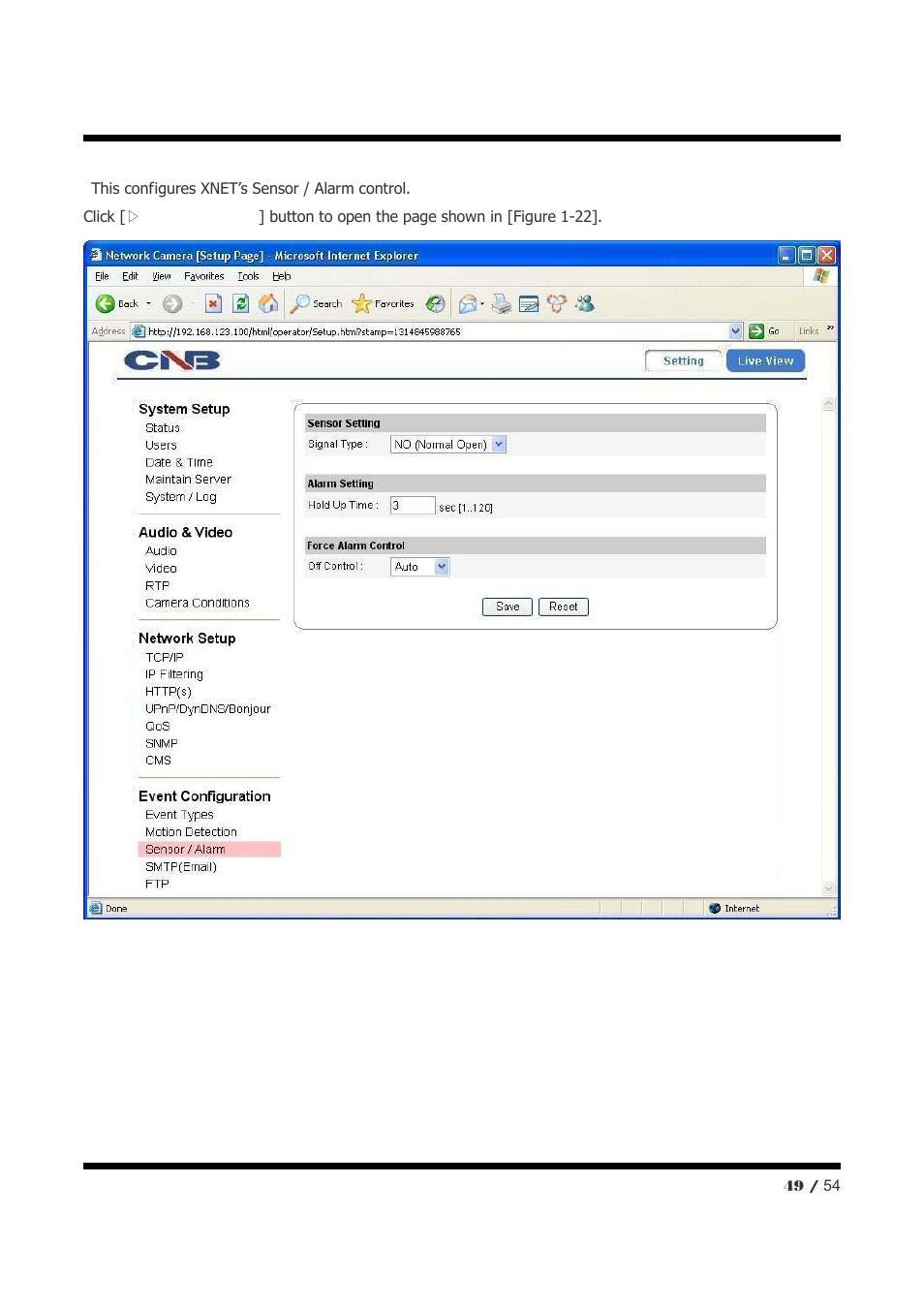 CNB NXE3055VR User Manual | Page 49 / 54