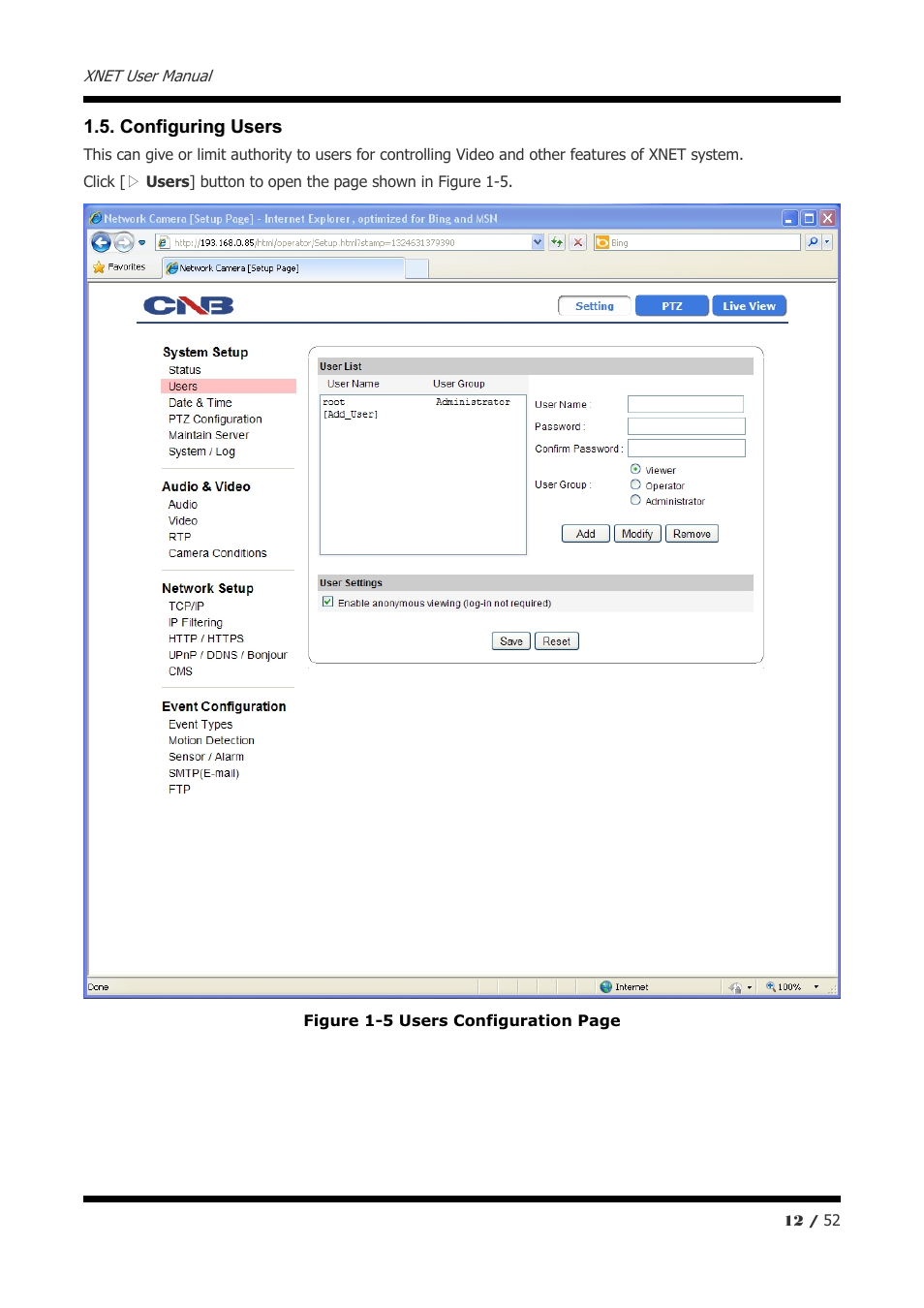 CNB IXP3035VR User Manual | Page 12 / 52