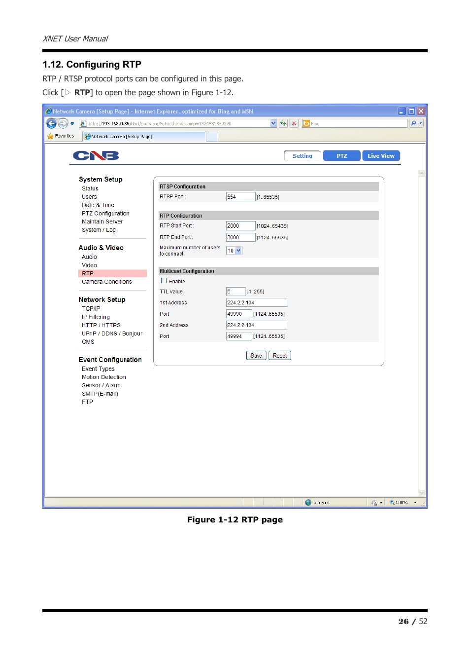 CNB IXP3035VR User Manual | Page 26 / 52