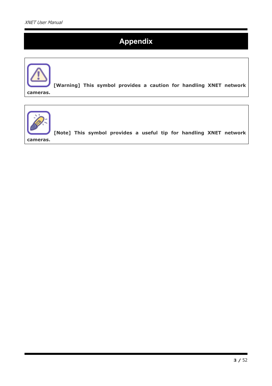 Appendix | CNB IXP3035VR User Manual | Page 3 / 52