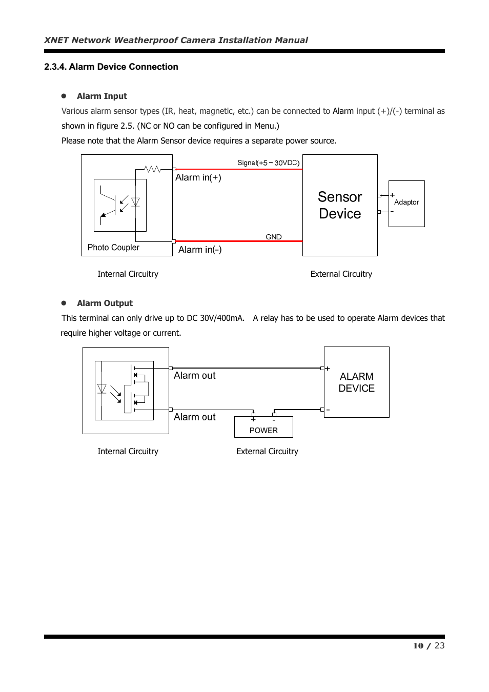 CNB IXP3035VR User Manual | Page 10 / 23