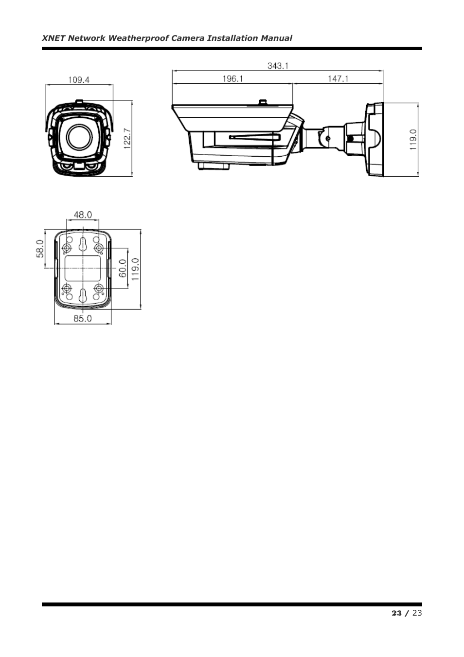 CNB IXP3035VR User Manual | Page 23 / 23