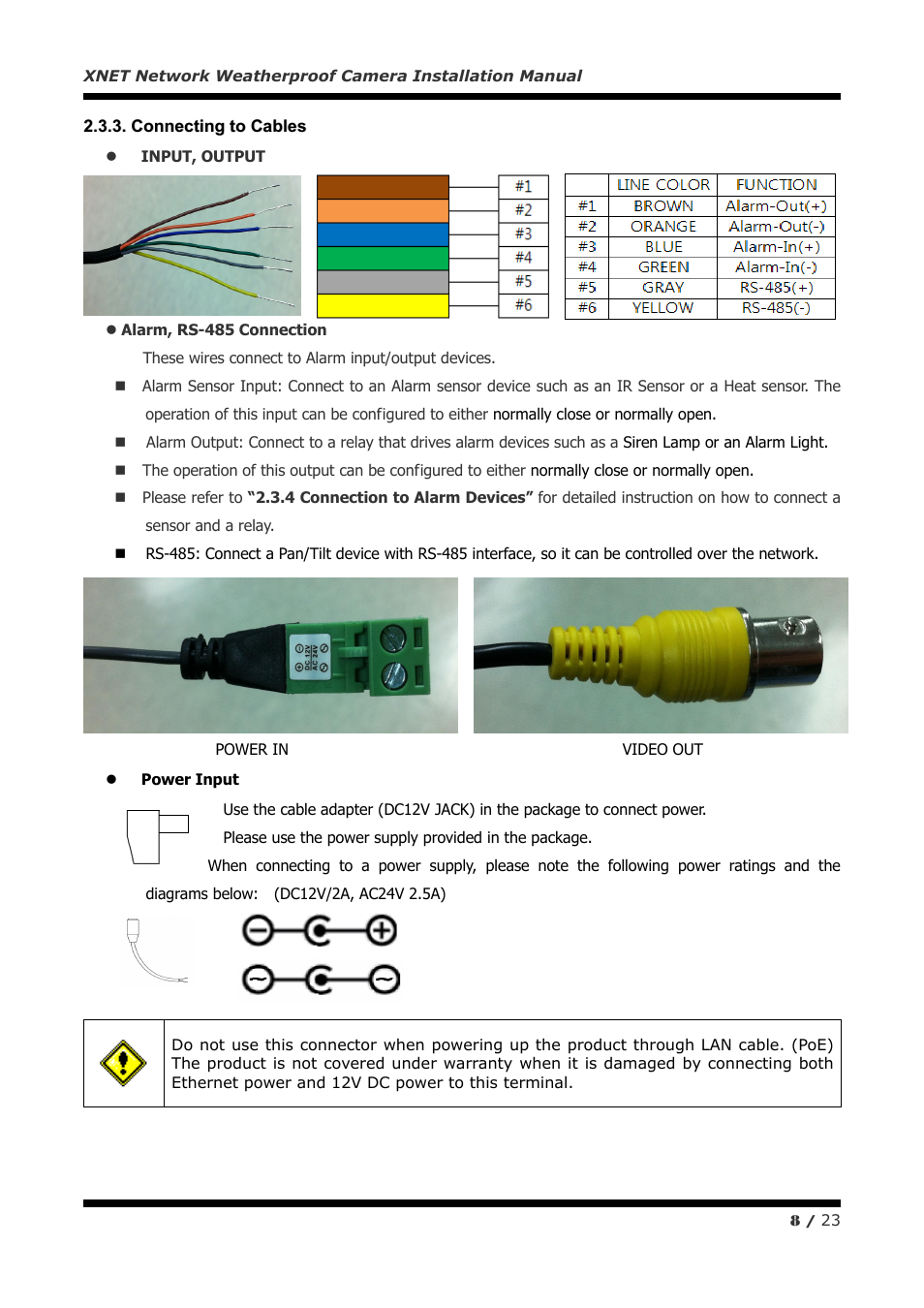 CNB IXP3035VR User Manual | Page 8 / 23