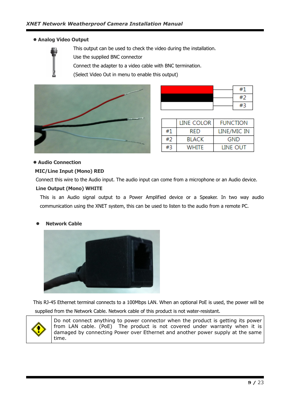 CNB IXP3035VR User Manual | Page 9 / 23