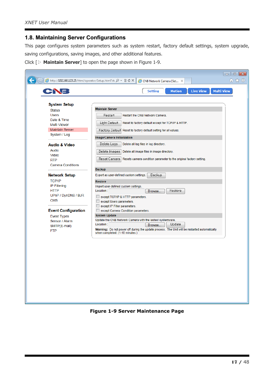 CNB IBP5030CR User Manual | Page 17 / 48