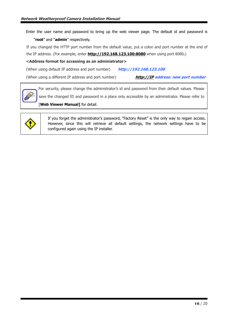 CNB IBP5030CR User Manual | Page 16 / 20