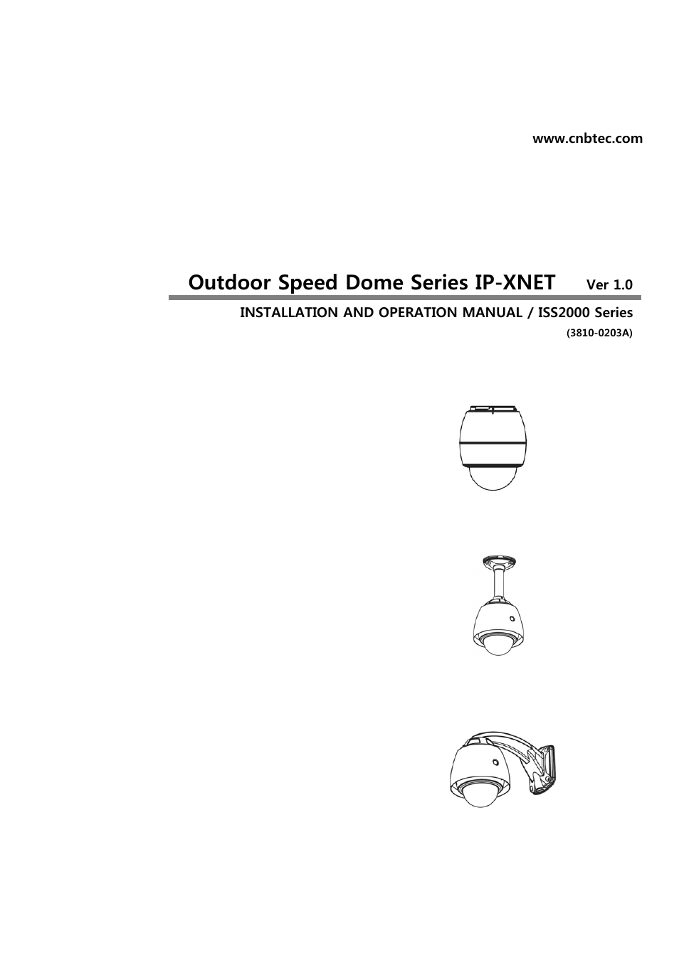 CNB ISS2965PW User Manual | 92 pages