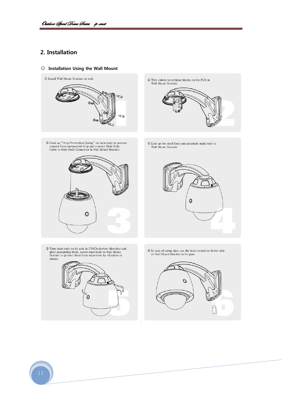 Bâàwééü fñxxw wéåx fxü|xб |с@åçxà, Installation | CNB ISS2965PW User Manual | Page 11 / 92