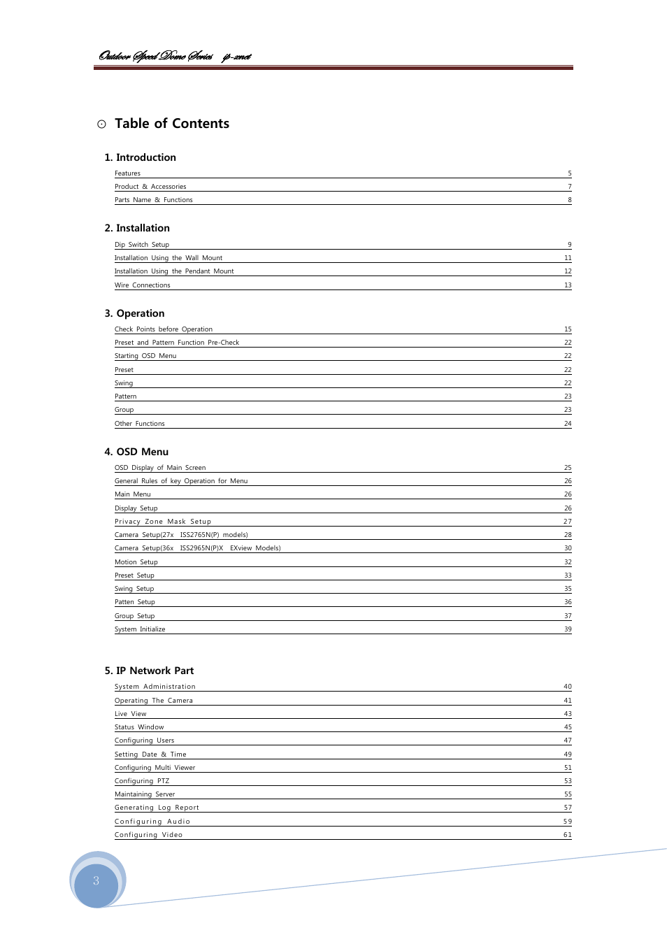 CNB ISS2965PW User Manual | Page 3 / 92