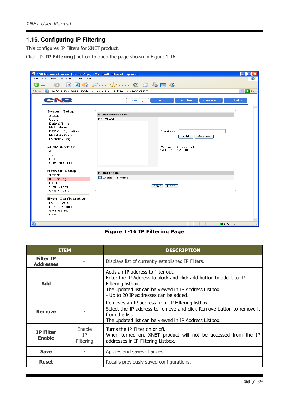 CNB IJB2000 User Manual | Page 26 / 39