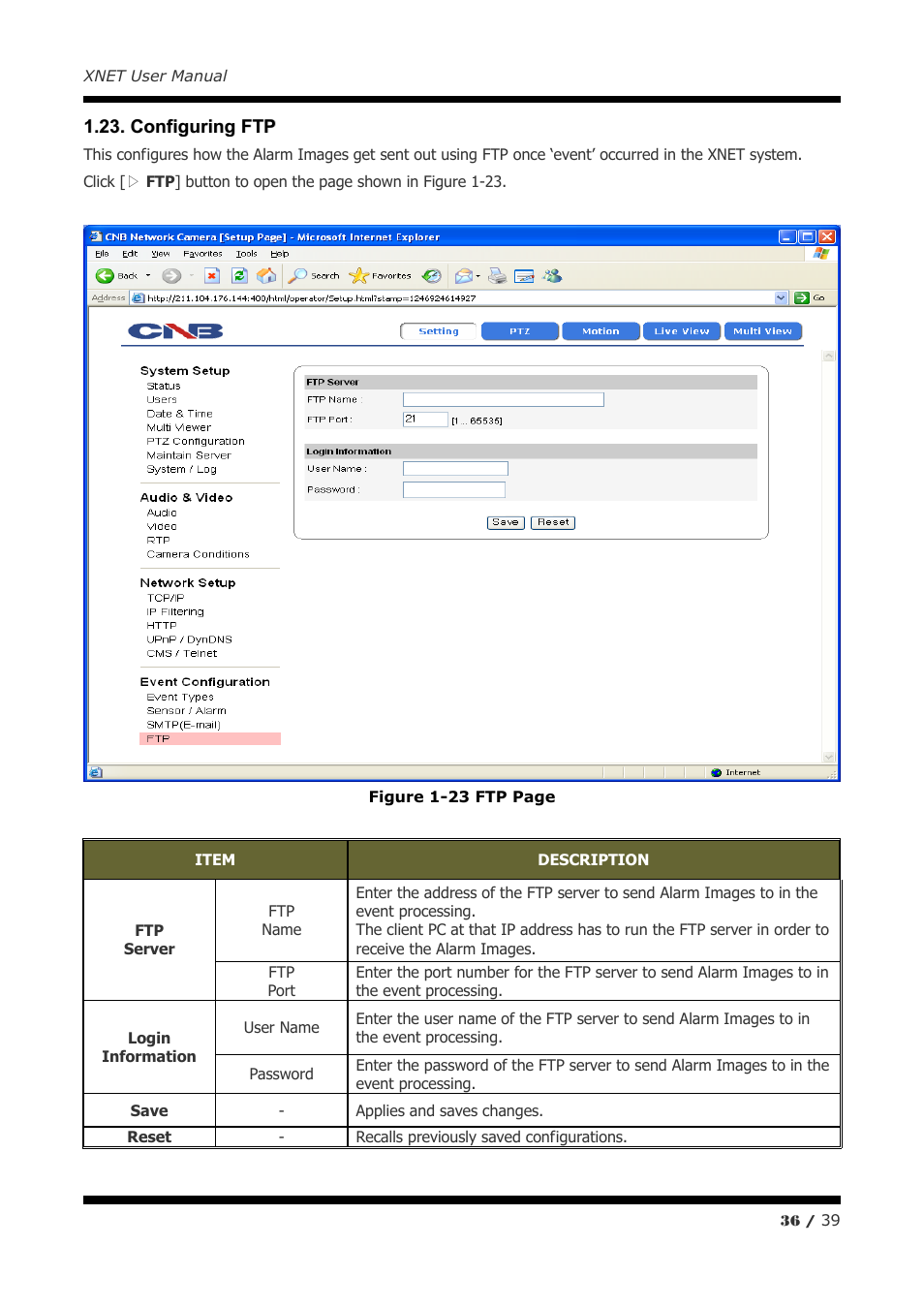 CNB IJB2000 User Manual | Page 36 / 39