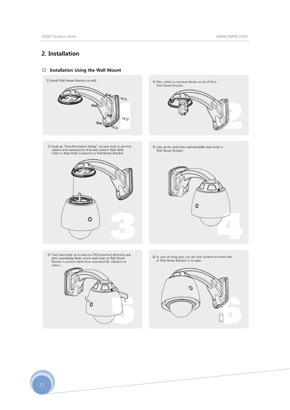Installation | CNB SS2965PXW User Manual | Page 11 / 42