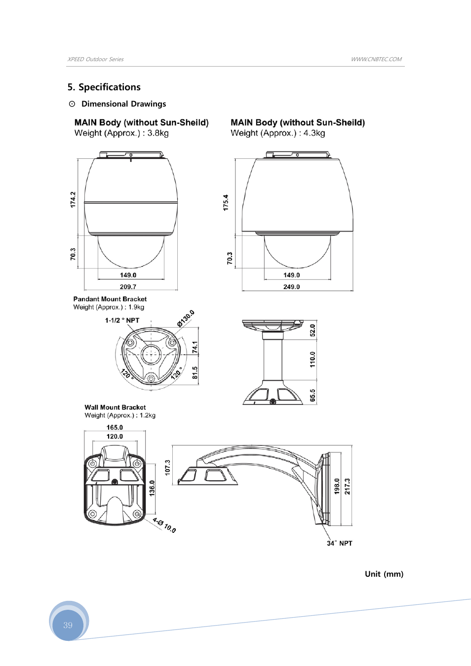 CNB SS2965PXW User Manual | Page 39 / 42