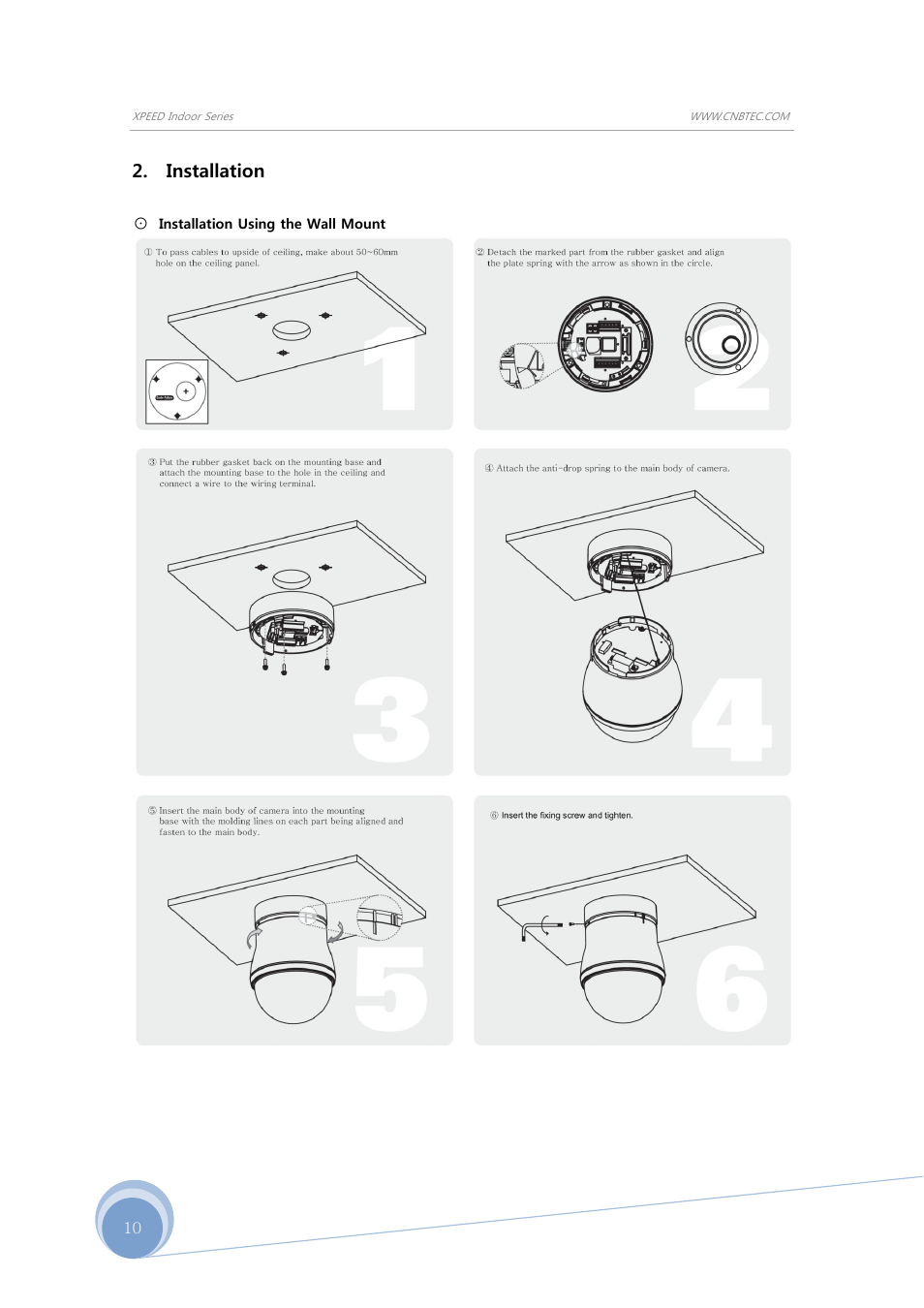 Installation | CNB SBN-23Z27F User Manual | Page 10 / 39