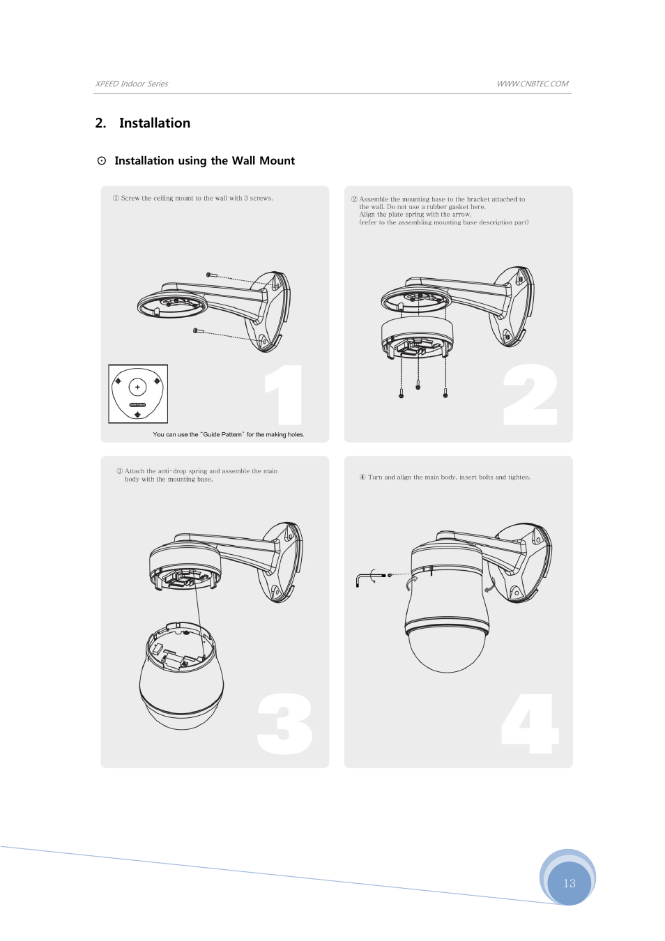 Installation | CNB SBN-23Z27F User Manual | Page 13 / 39