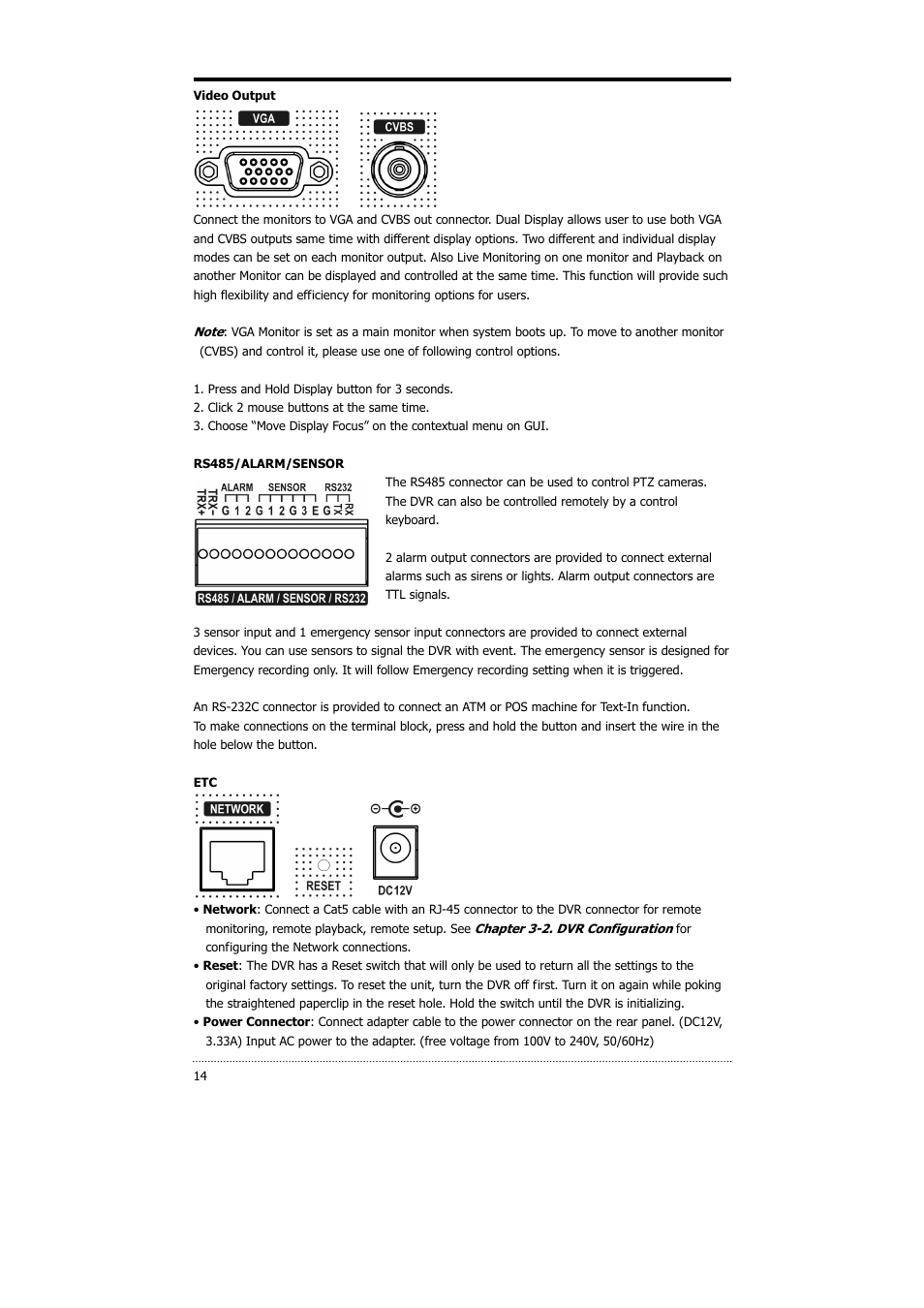 CNB HDS4848E User Manual | Page 15 / 60