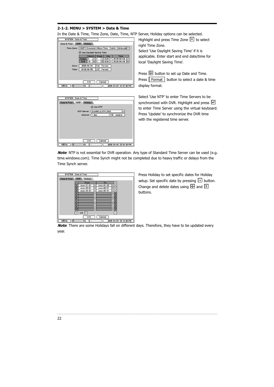 CNB HDS4848E User Manual | Page 23 / 60