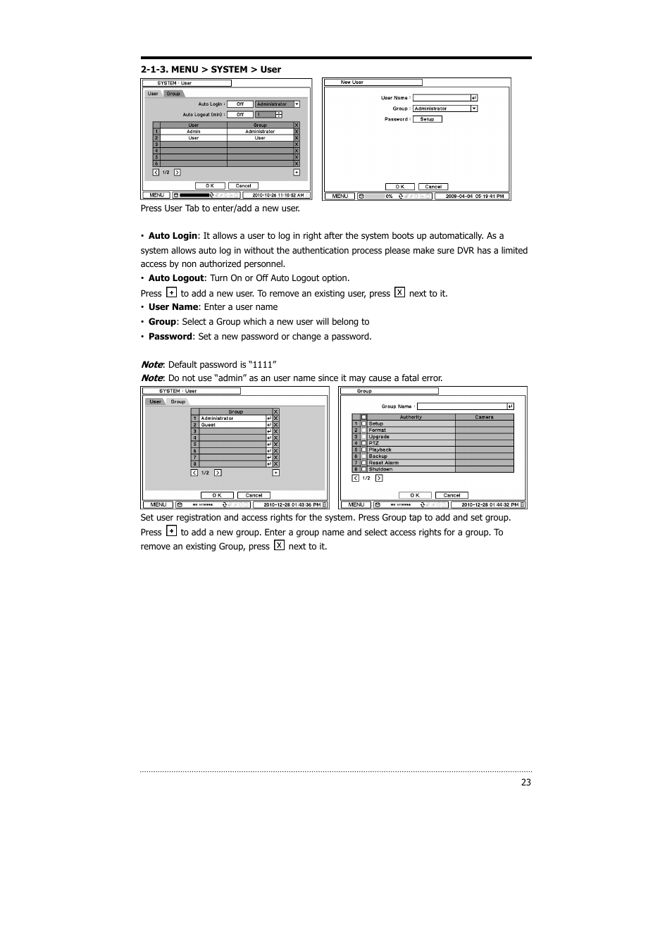 CNB HDS4848E User Manual | Page 24 / 60