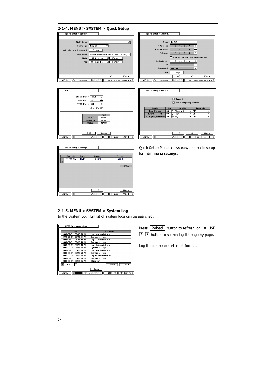 CNB HDS4848E User Manual | Page 25 / 60