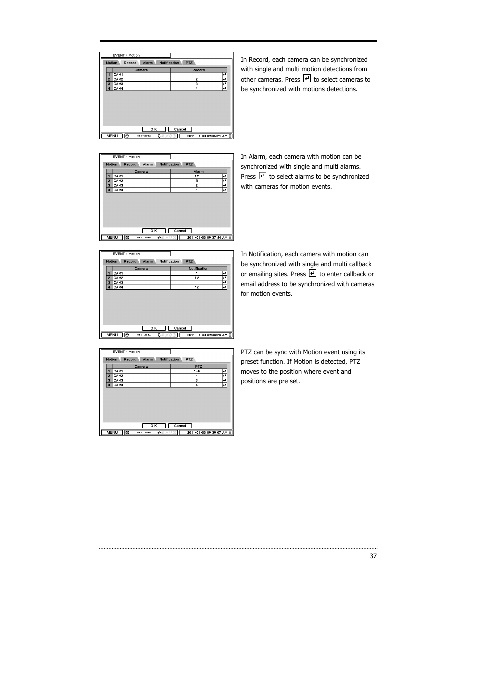 CNB HDS4848E User Manual | Page 38 / 60