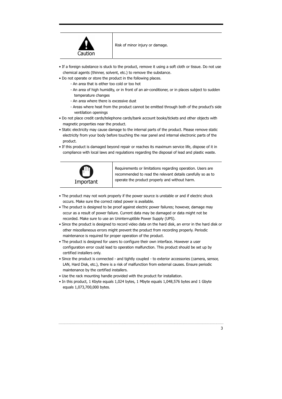 CNB HDS4848E User Manual | Page 4 / 60