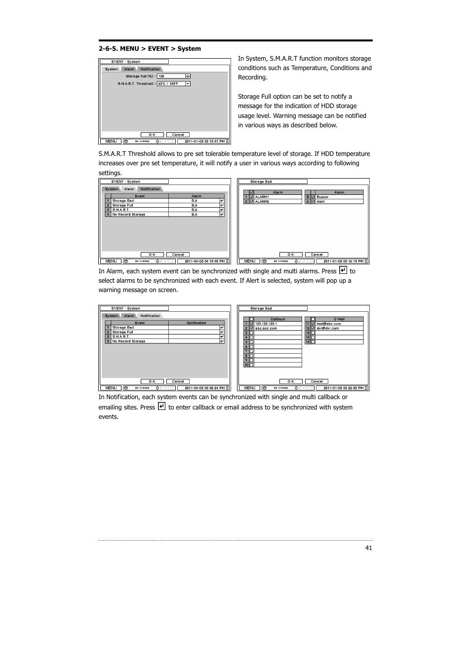 CNB HDS4848E User Manual | Page 42 / 60