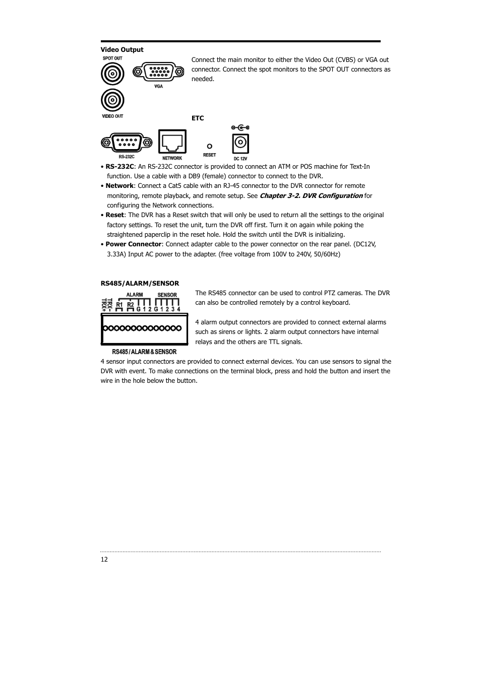 CNB HDS4848DV User Manual | Page 12 / 59