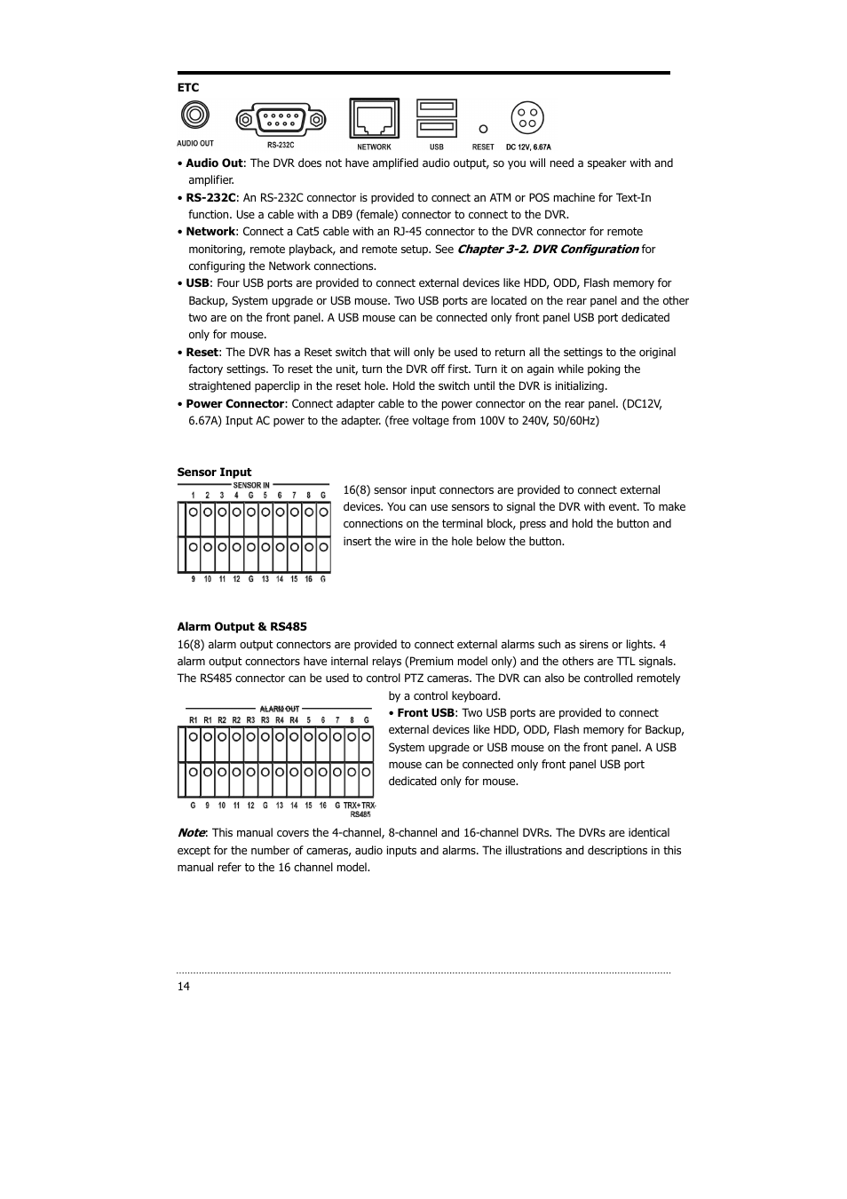 CNB HDS4848DV User Manual | Page 14 / 59